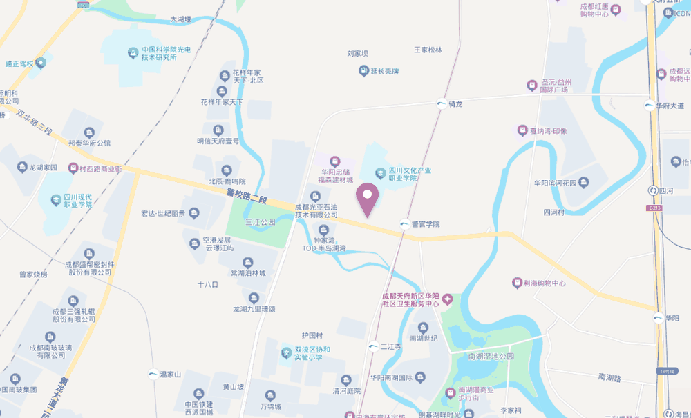 华府国际位置地图